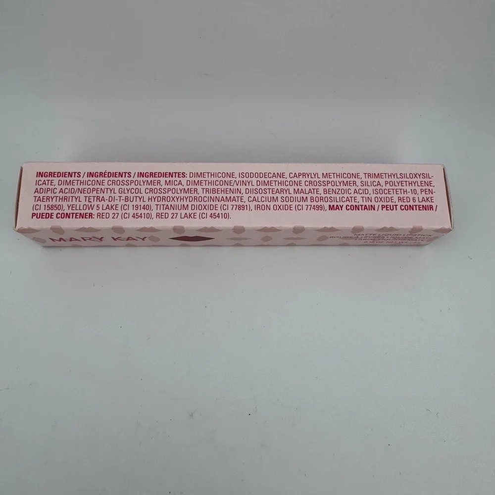 Mary Kay Matte Liquid Lipstick 0.10oz Red Noir New High Pigment‎ 220392